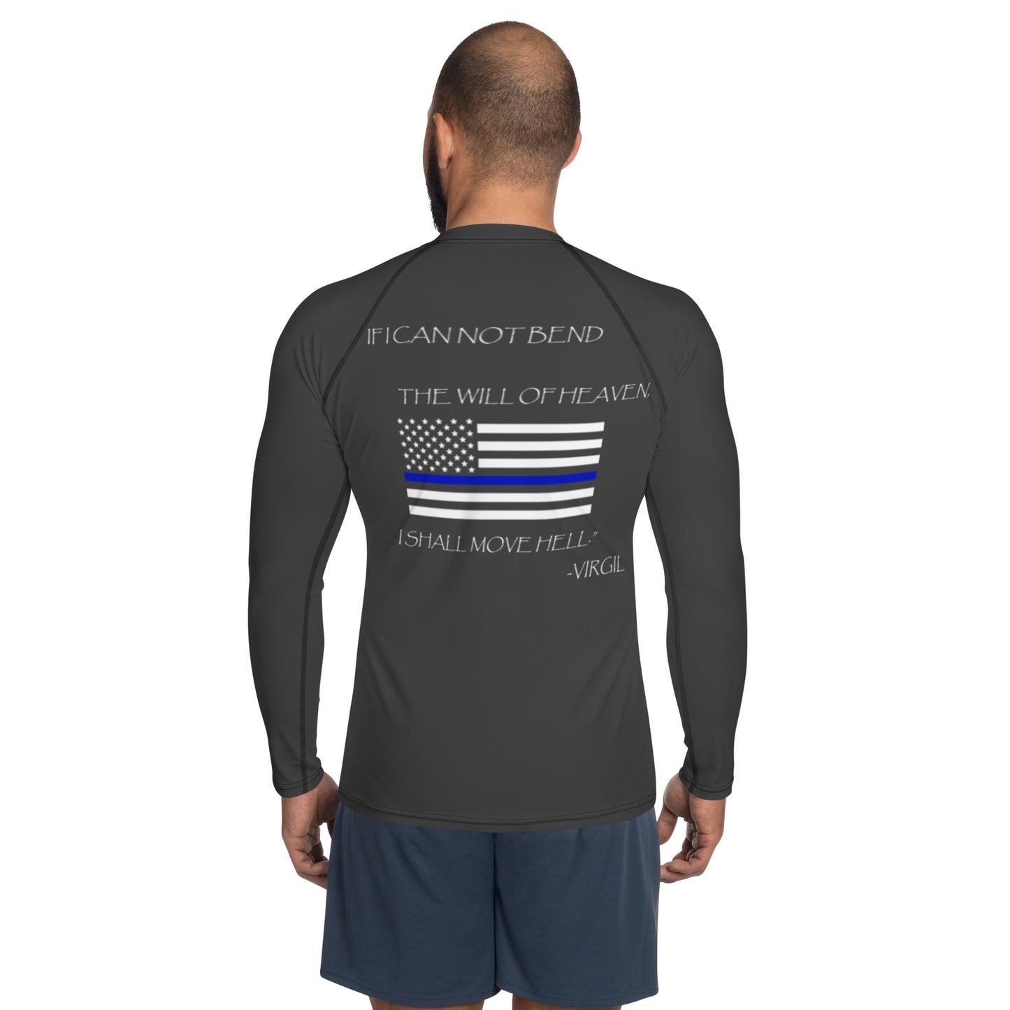 Cauliflower Legionarii Rash Guard - Back the Blue