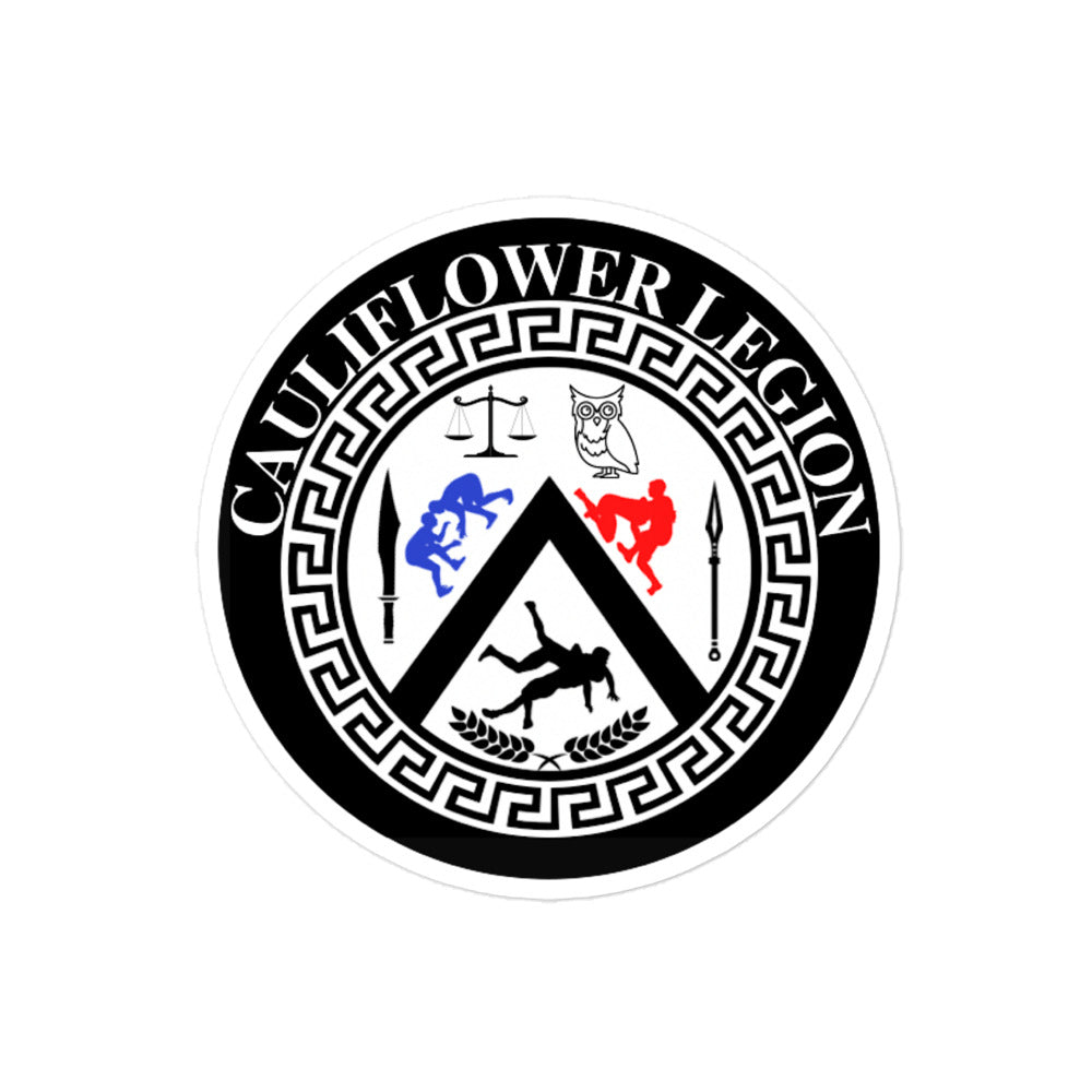 Cauliflower Olympiad Sticker - Circle Cut