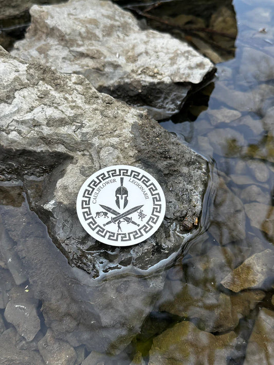 Cauliflower Legionarii Sticker - Circle Cut