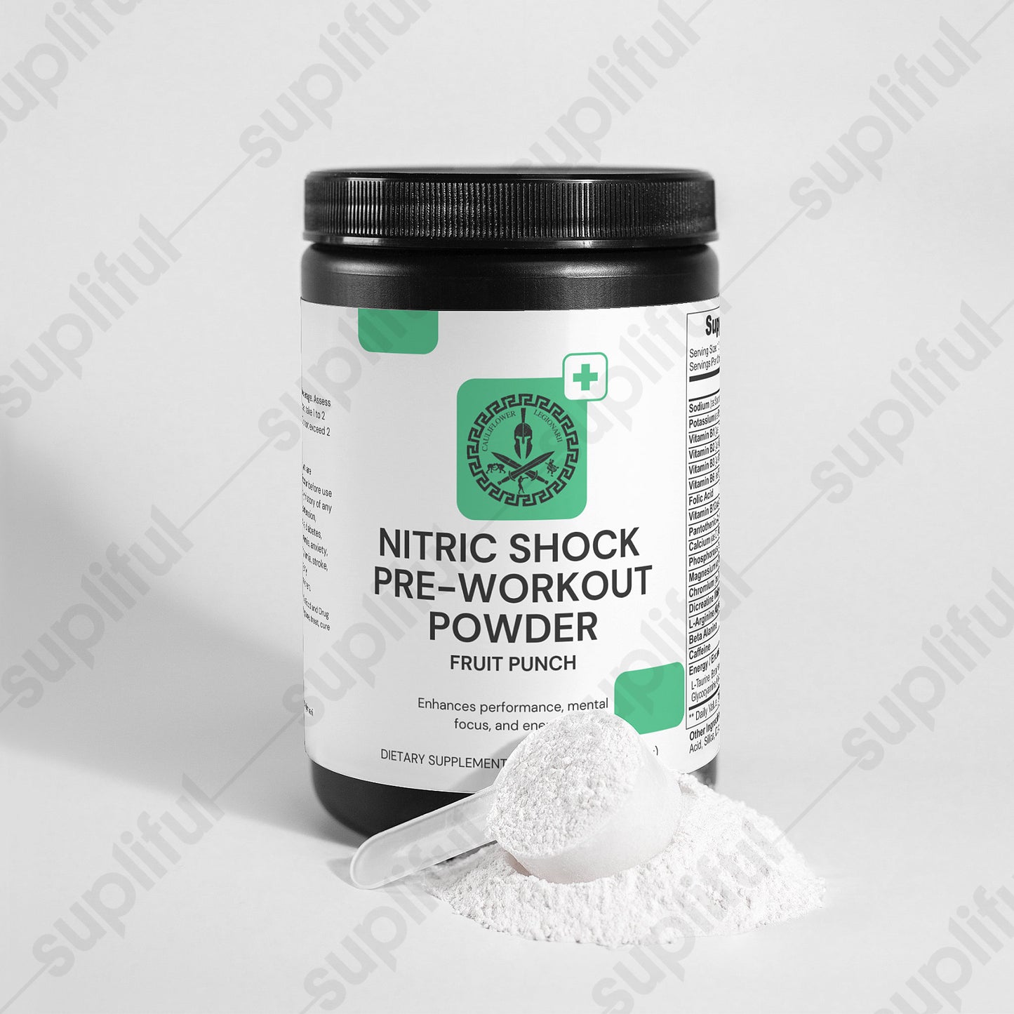 Nitric Shock Pre-Workout Powder (Fruit Punch)